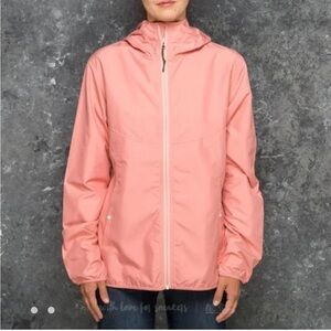 NWT Herschel Supply Co Voyage Wind Jacket Strawberry Ice Pink Outdoor Athletic